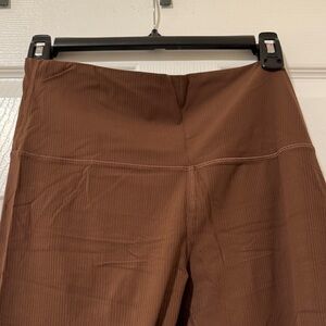 Lululemon Align Ribbed High Rise 25” Leggings Size 10 - Brown